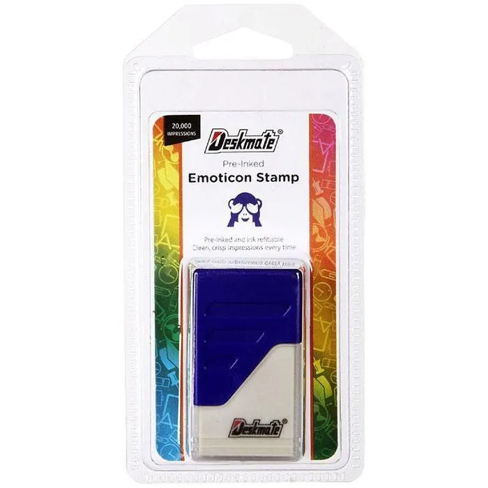 0hDeskmate-Square-Stamps-Emoji-See-No-Evil