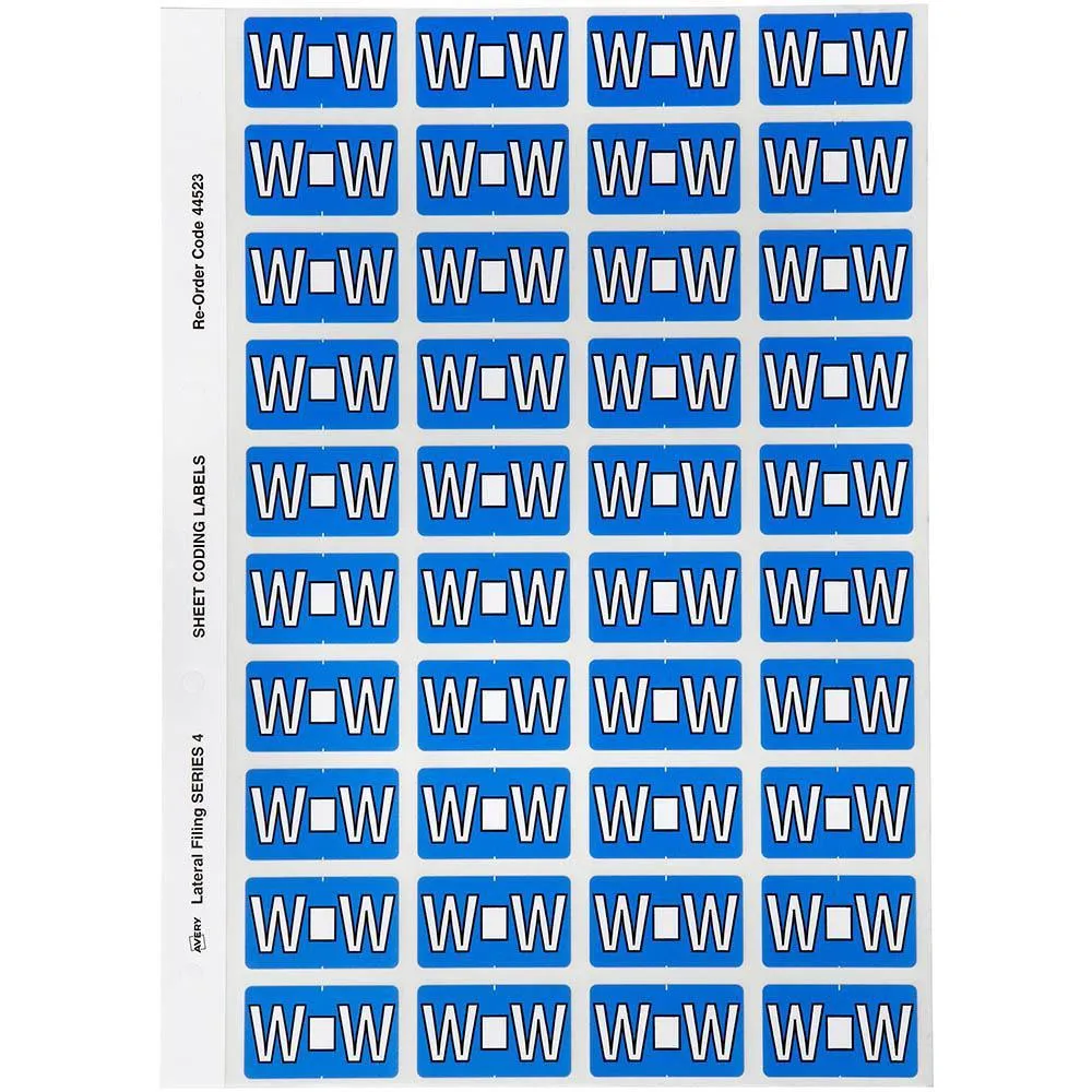 1bAvery-44523-Label-Side-Tab-W-Colour-Code-25-X-42Mm-Blue-Pack-240