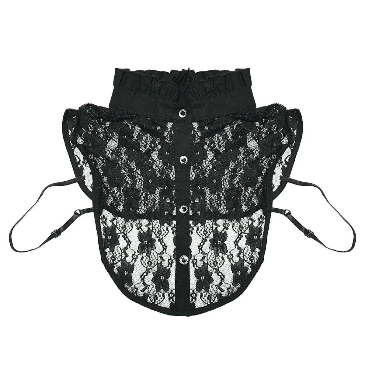 1tWrapables-Delicate-Floral-Lace-Half-Shirt-Faux-Collar-1