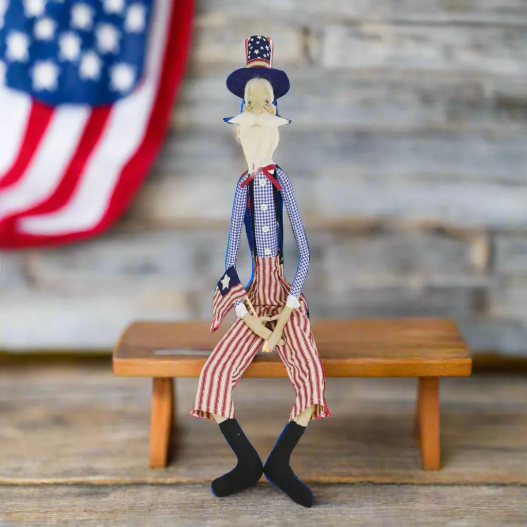 1wPrimitive-Folk-art-Americana-Patriotic-Freedom-Sam-Doll-Joe-Spencer-43-