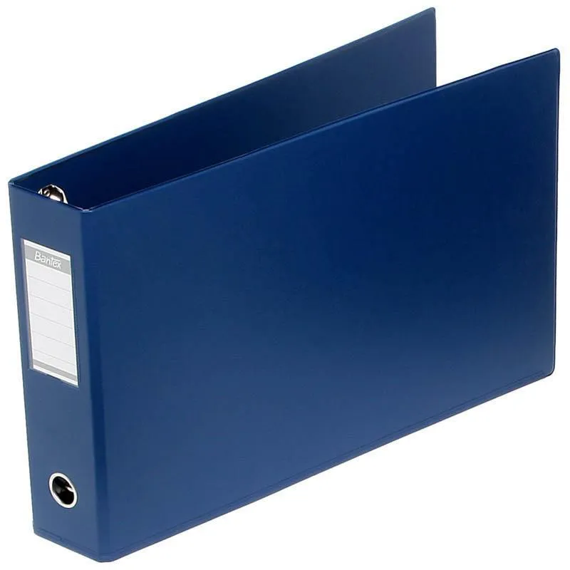 1xBantex-Lever-Arch-File-Landscape-65Mm-A3-Blue