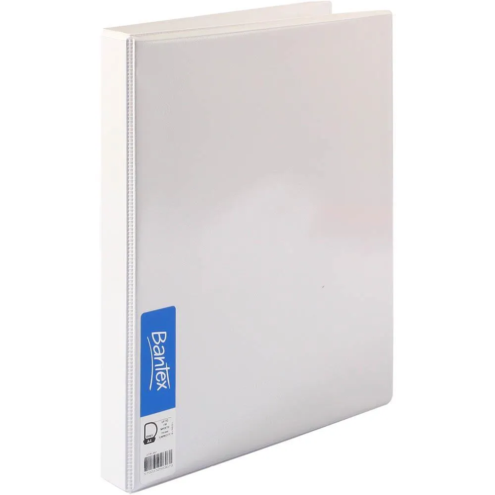 2pBantex-Insert-Ring-Binder-3D-50Mm-A4-Red