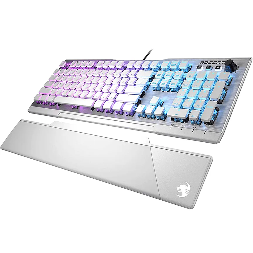 2yROCCAT-Vulcan-122-Gaming-Mechanical-Keyboard-AIMO-Tactile-White