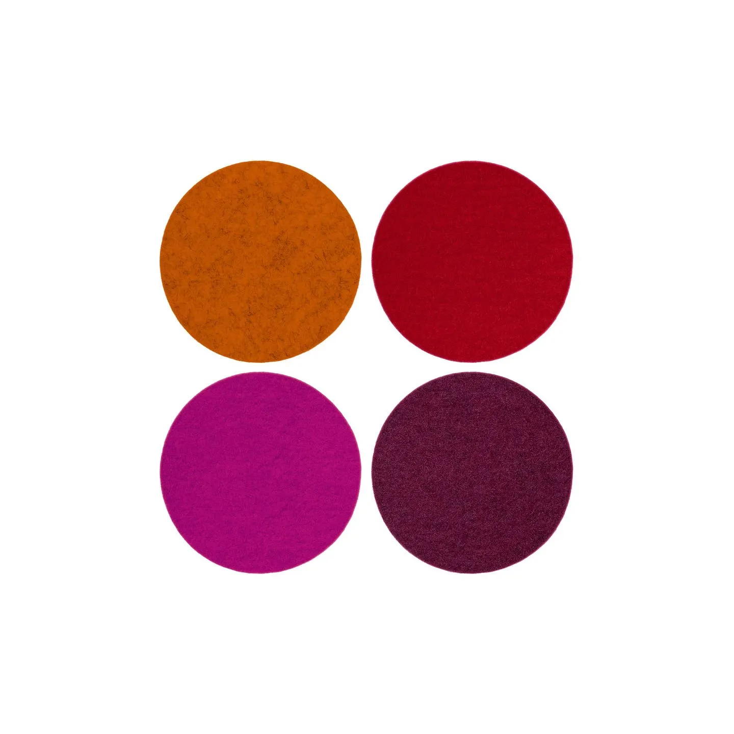 3dBierfilzl-Round-Felt-Coaster-4-Pack-Bordeaux