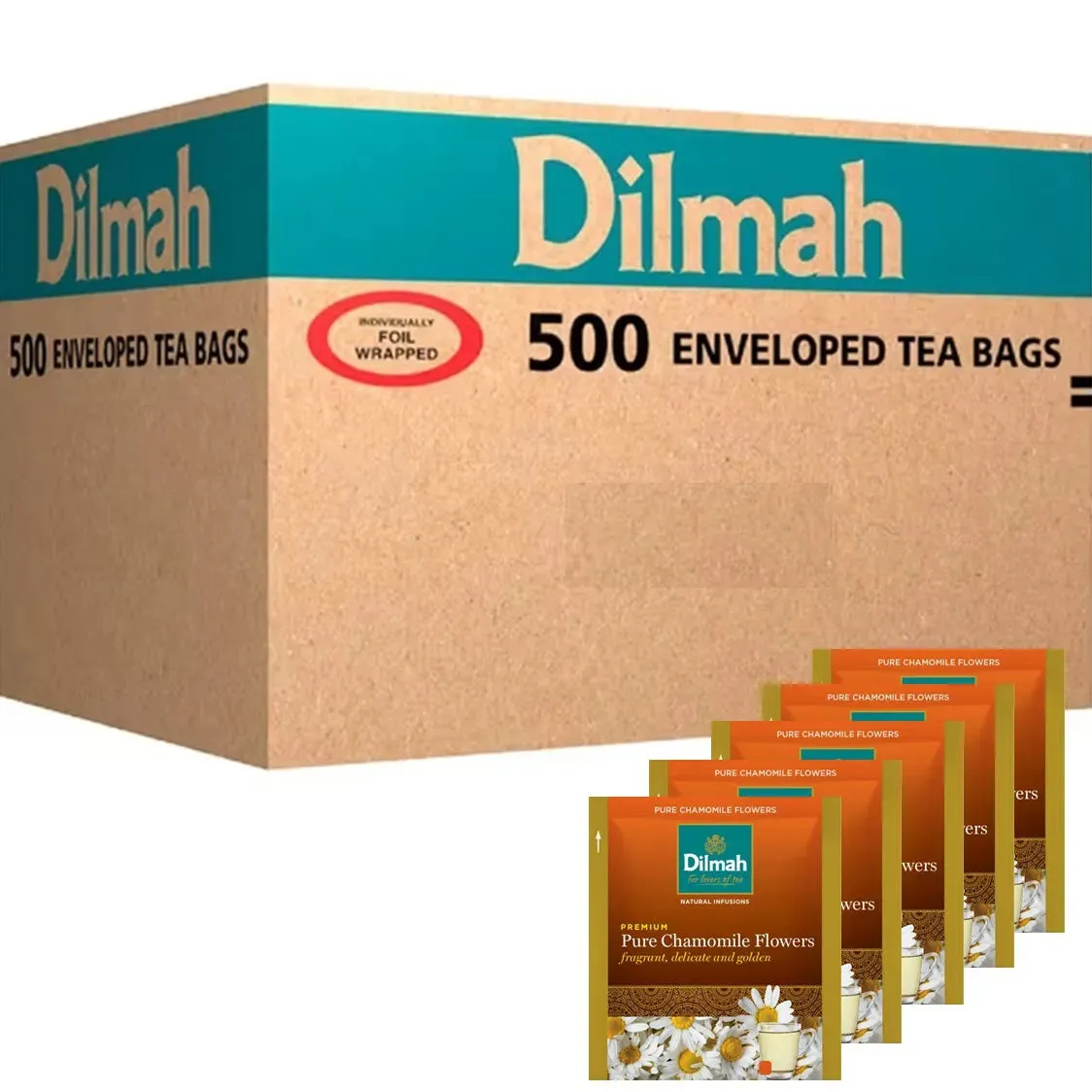 3jDilmah-Premium-Chamomile-Individually-Wrapped-Tea-Bags-Envelope-Packs-Box-500