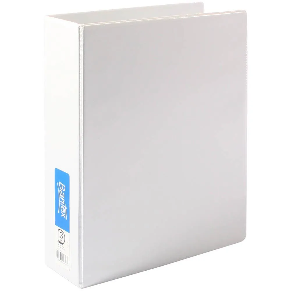 3qBantex-Insert-Ring-Binder-3D-50Mm-A4-White