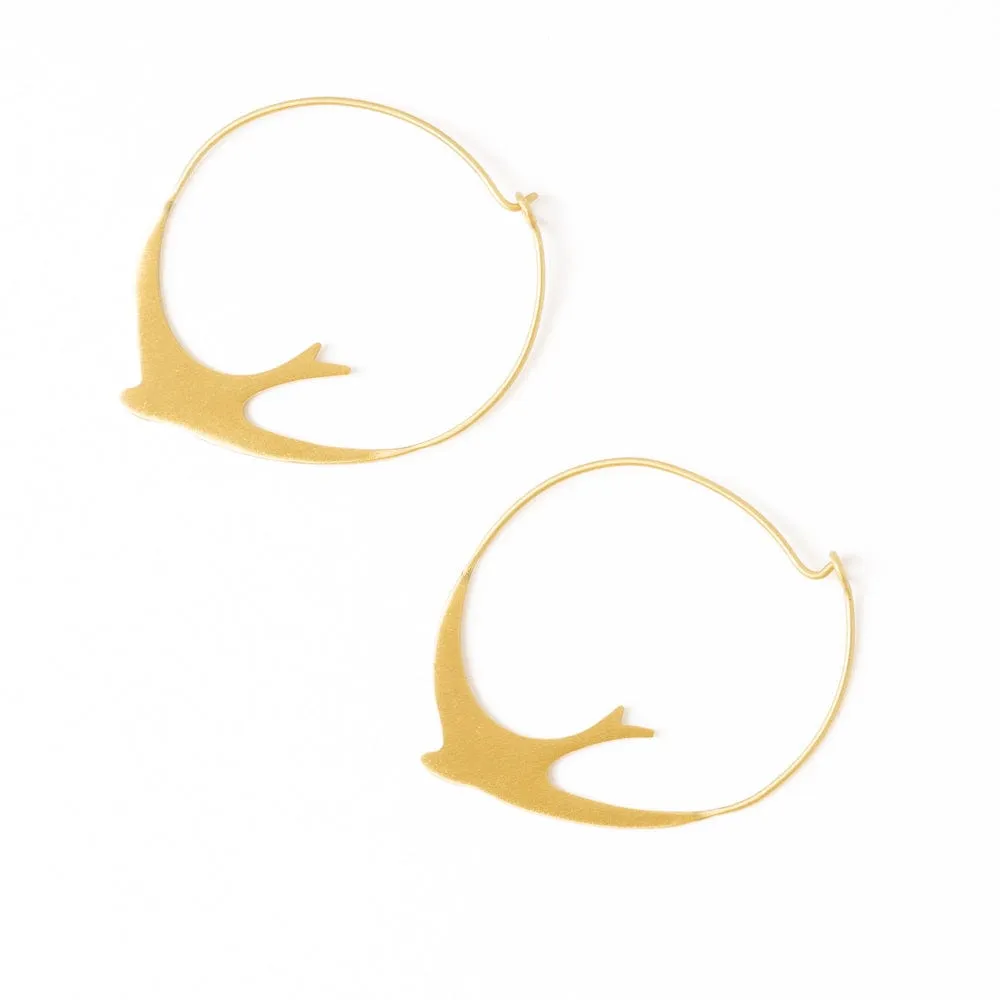 5bAmelia-Circle-Bird-Hoop-Earrings-Brass