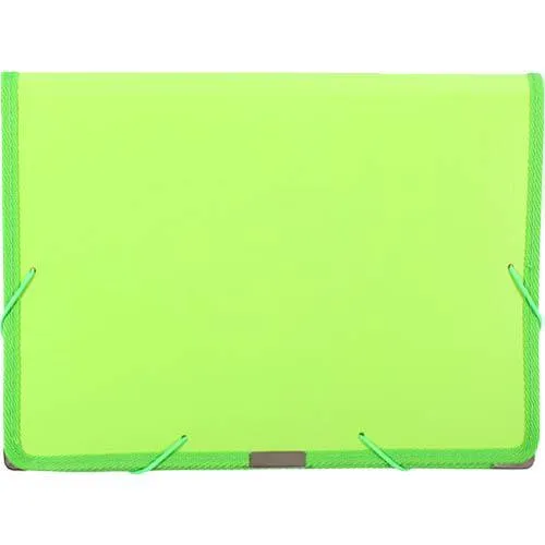 5gBeautone-Pocket-File-Landscape-A4-Green