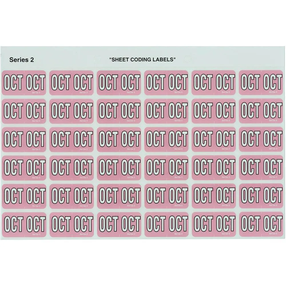 5yAvery-43410-Label-Side-Tab-Oct-Colour-Code-23-X-38Mm-Mauve-Pack-180