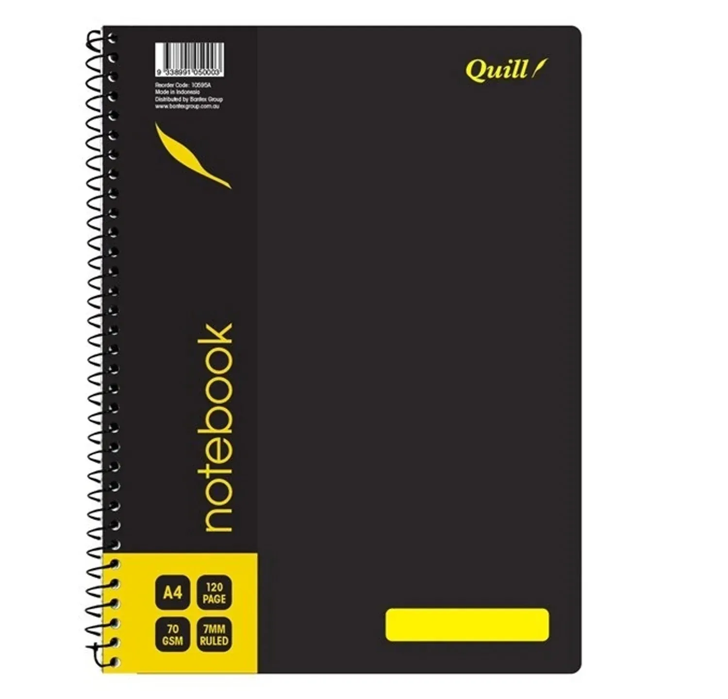 6dQuill-Note-Book-Spiralbound-70GSM-120-Page-A4-10-Pack_1