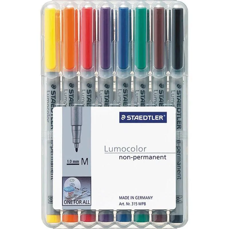 6iStaedtler-315-Lumocolor-Non-Permanent-Marker-Medium-Wallet-8