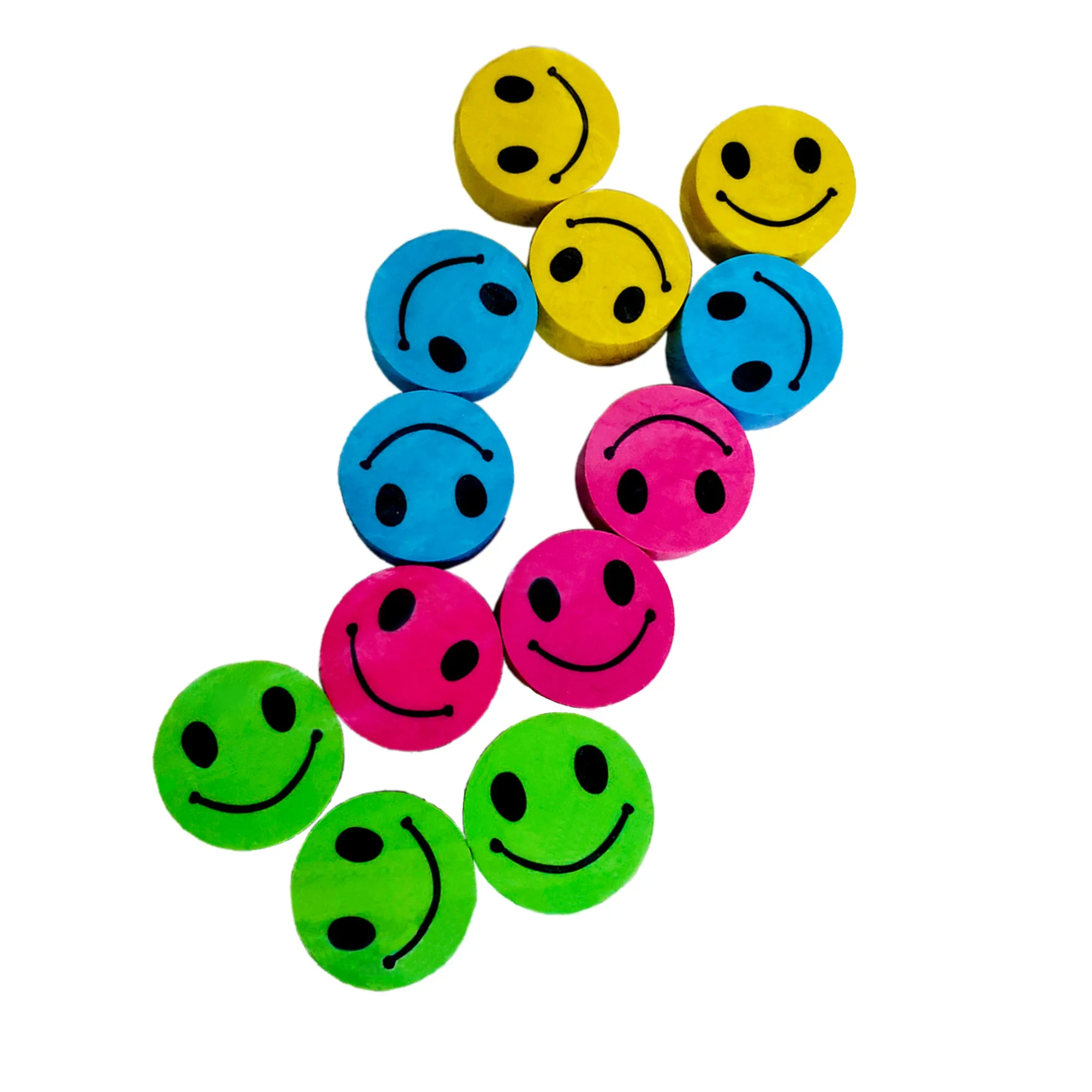6lHappy-Face-Pencil-Topper-Erasers-Pack-of-12