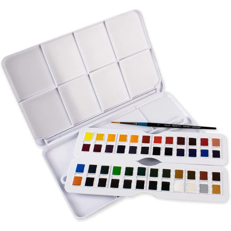 6pAquafine-Watercolor-Paint-Half-Pan-Studio-Set-Assorted-Colors-48-Pieces