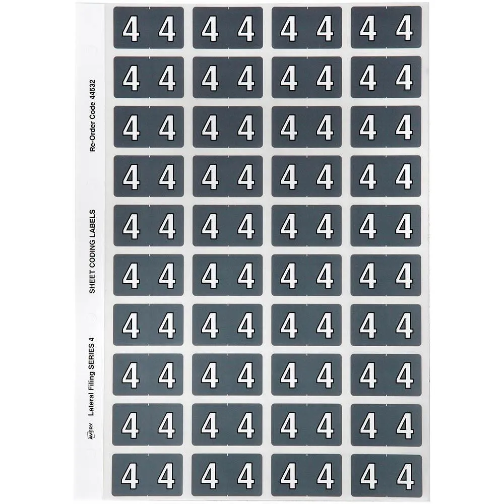 6yAvery-44532-Label-Side-Tab-Year-Code-4-25-X-42Mm-Grey-Pack-240