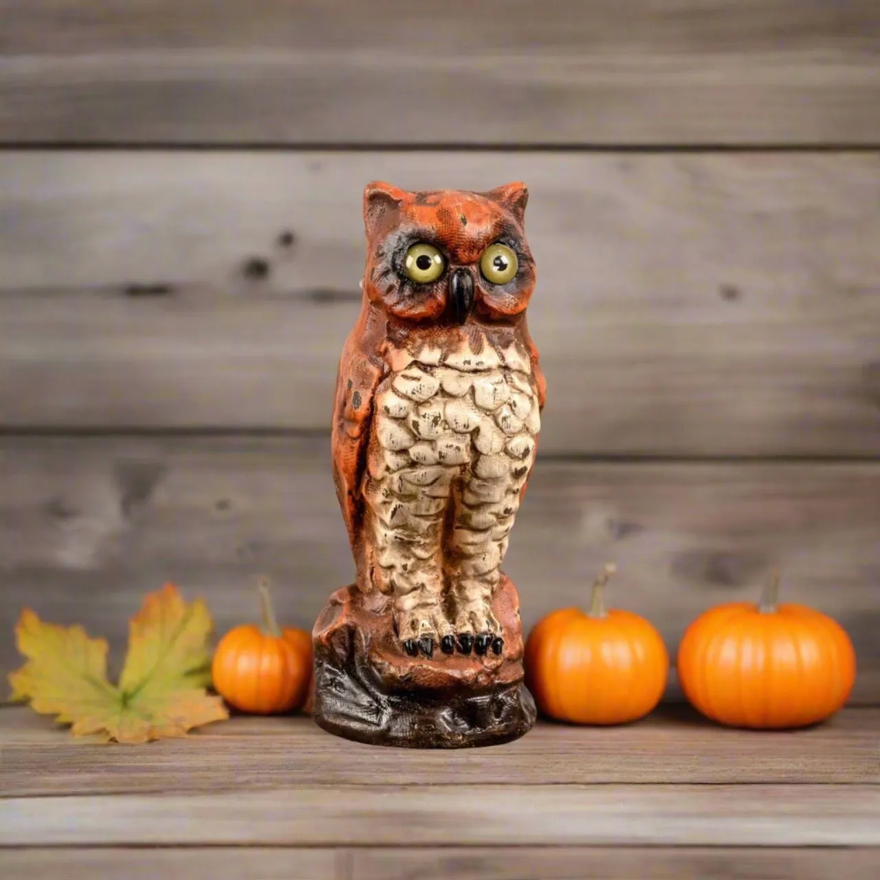 7lFall-Ragon-House-Collectable-6-Vintage-Owl-Centerpiece-Figurine