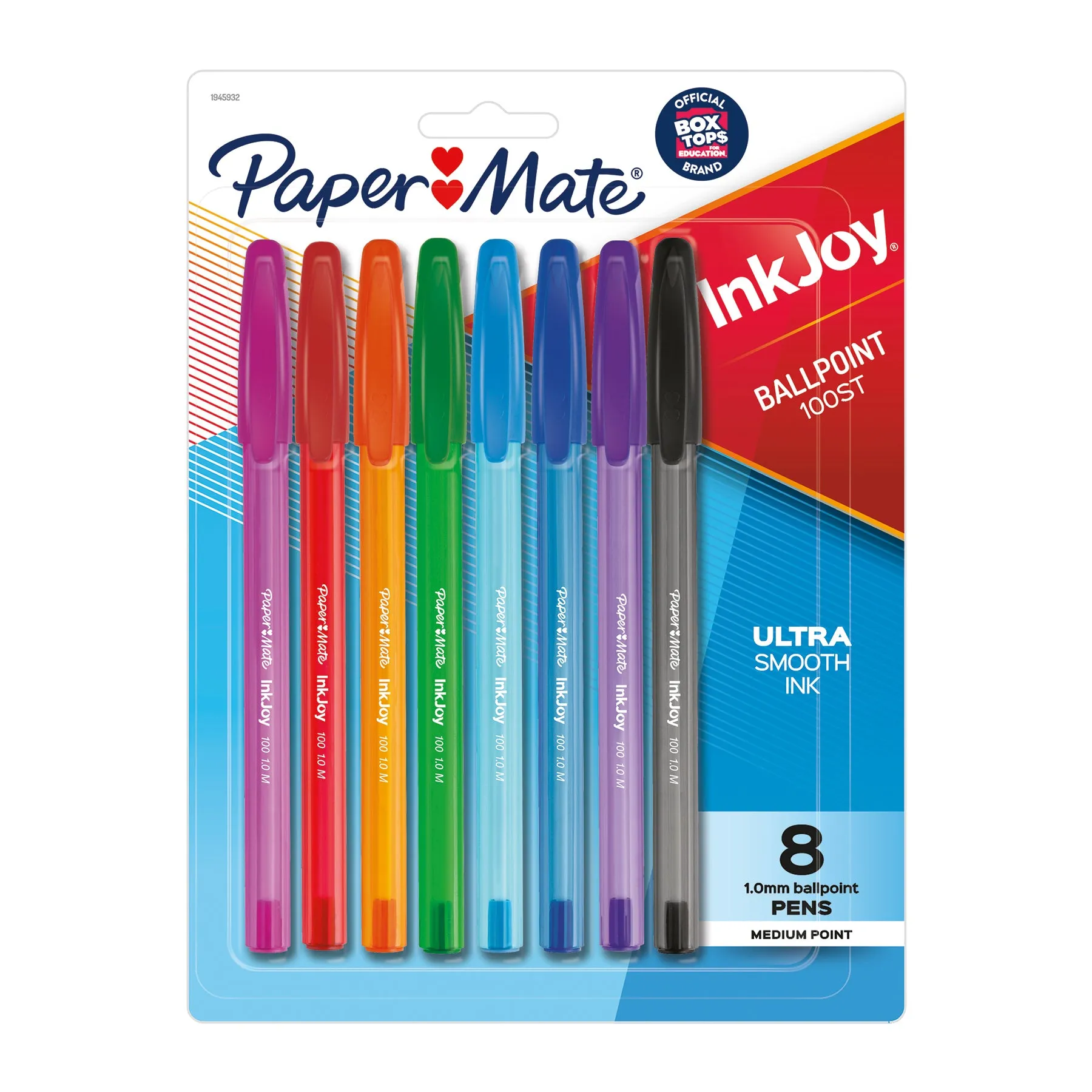 7rInkJoy-100ST-Ballpoint-Pens-Medium-Point-Assorted-Ink-8-Per-Pack-6-Packs_1