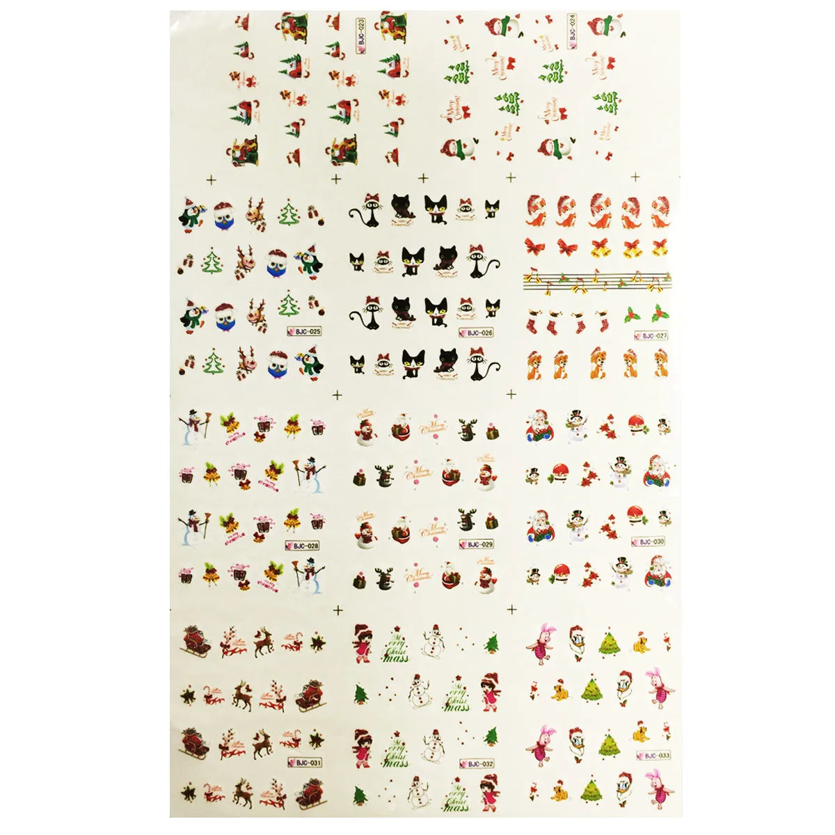 7uWrapables-Fingernail-Tattoo-Christmas-Nail-Art-11-Designs-220-Nail-Tattoos-_1