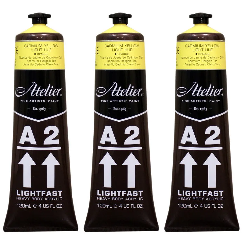 2dA2-Heavy-Body-Lightfast-Artist-Acrylic-4-oz-Cadmium-Yellow-Light-Hue-Pack-of-3