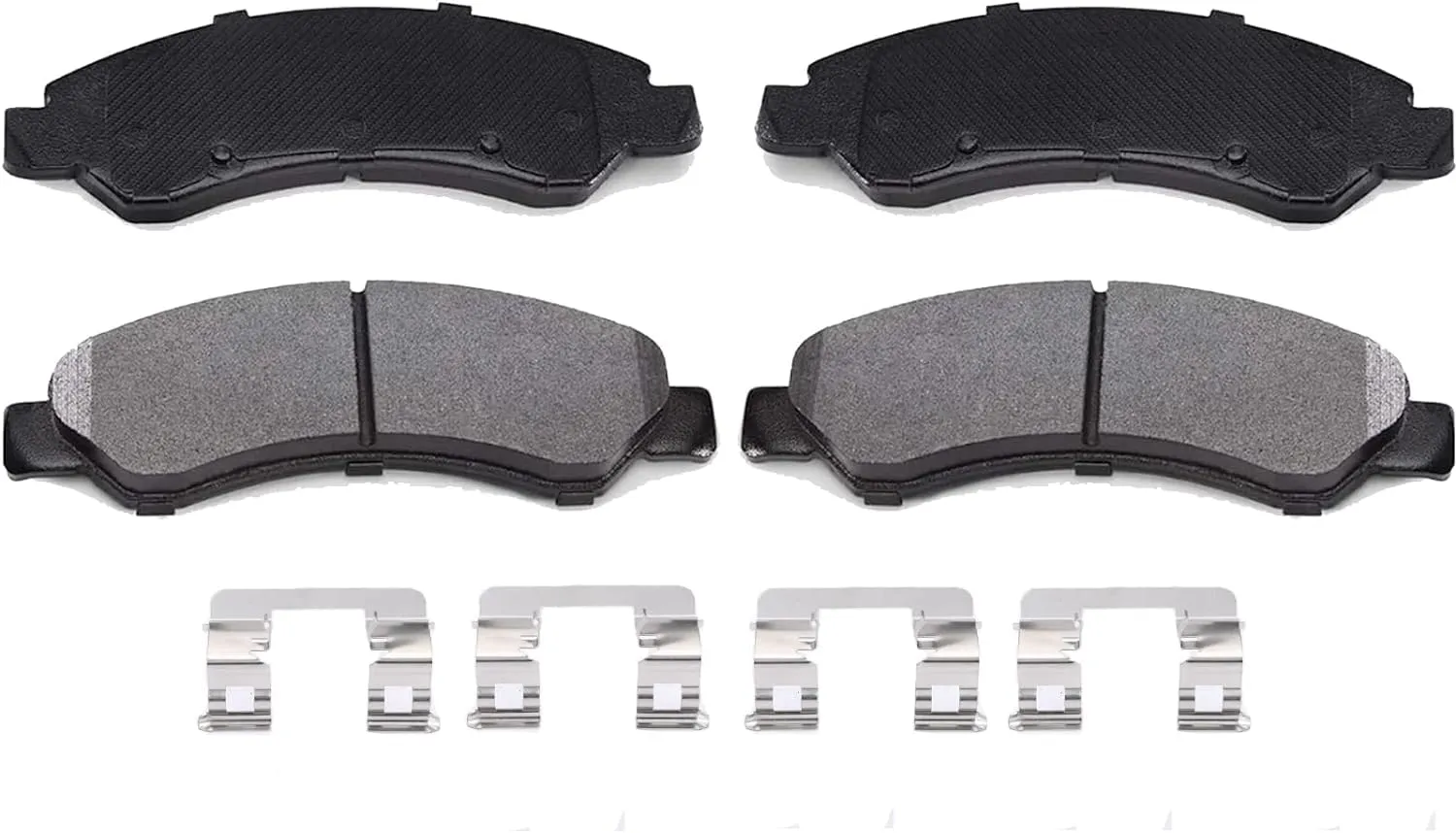 2uGarvee-Rear-Brake-Pads-with-Hardware-4-PCS-Ceremic-Brake-Pads-Set-6S996-Black