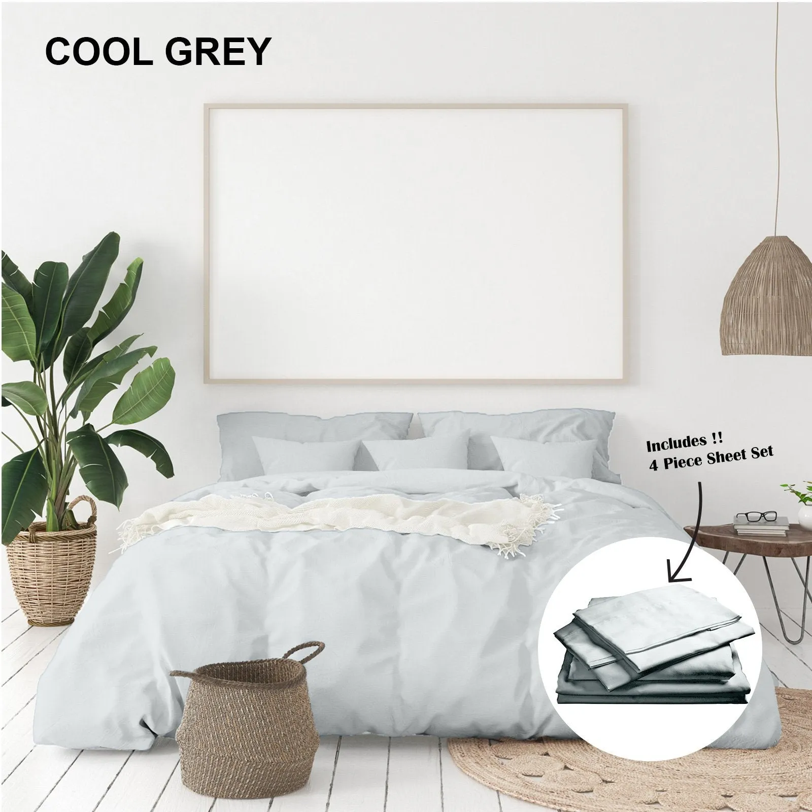 2uRoyal-Comfort-1000-Thread-Count-Bamboo-Cotton-Sheet-and-Quilt-Cover-Complete-Set-King-Cool-Grey