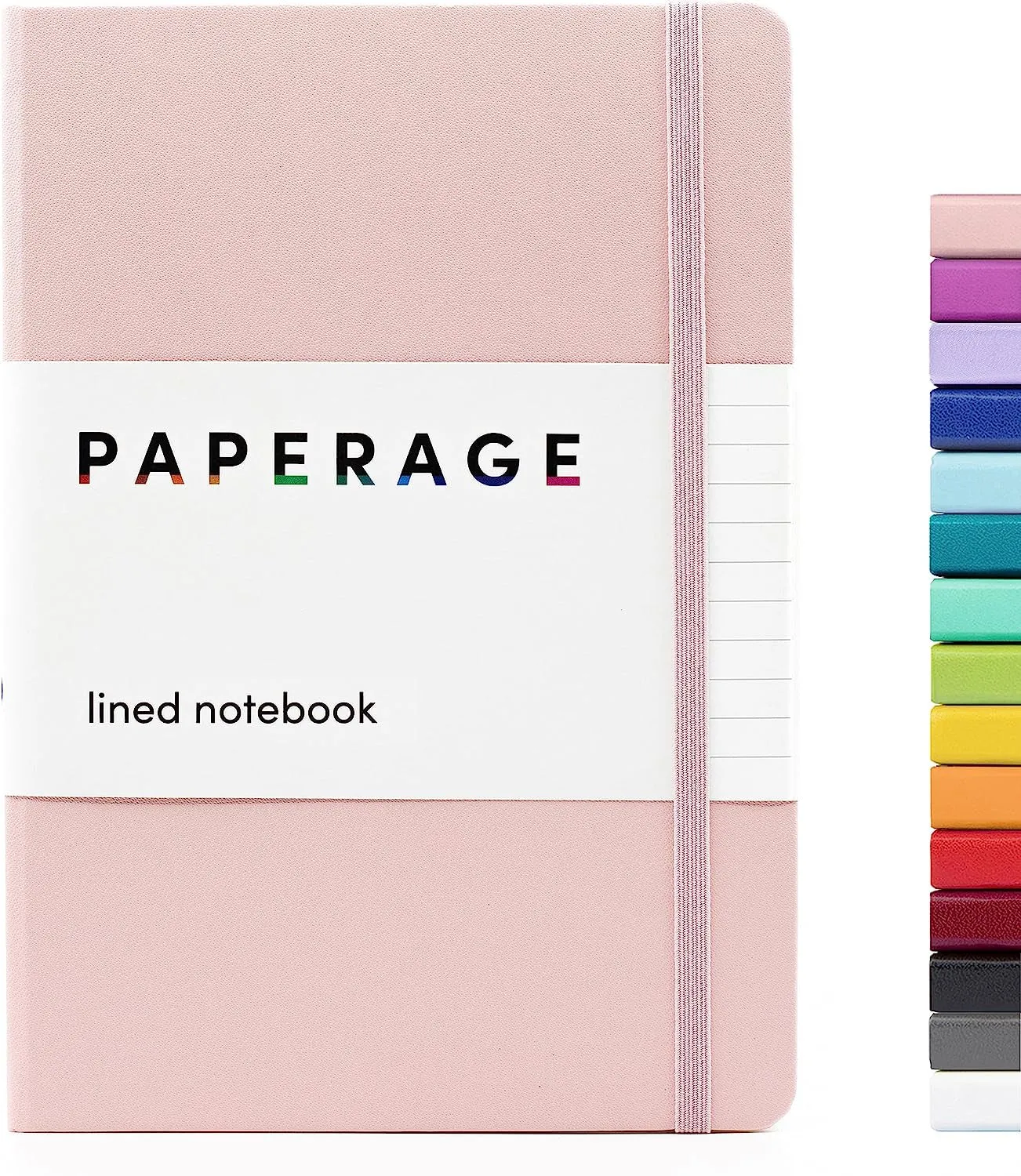 7pLined-Journal-Notebook-Blush-160-Pages-Medium-57-Inches-X-8-Inches-100-Gsm-Thick-Paper-Hardcover