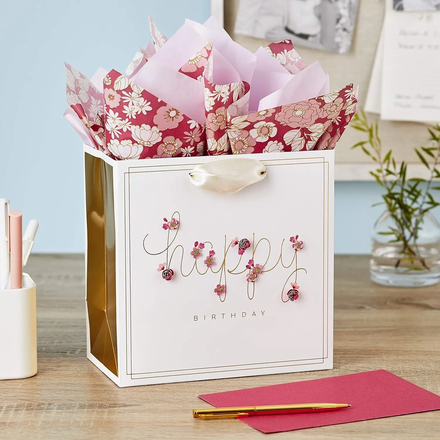 9dSignature-7-Medium-Birthday-Gift-Bag-with-Tissue-Paper-Pink-Flowers-_1